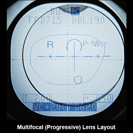 Multifocal(Progressive)Lens Layout